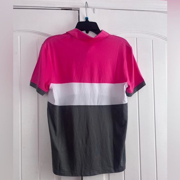 Puma Boys Cloudspun Highway Polo Sunset Pink Quiet Shade Size Large NWT - Picture 2 of 2